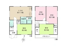 【兵庫県/芦屋市打出町】兵庫県芦屋市打出町 一戸建て 間取り図
