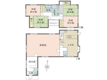 【東京都/足立区千住大川町】東京都足立区千住大川町 一戸建て 間取り図