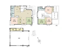 【東京都/江戸川区松江】東京都江戸川区松江5丁目 一戸建て 間取り図