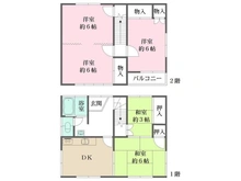 【埼玉県/戸田市大字新曽】埼玉県戸田市大字新曽 一戸建て 間取り図