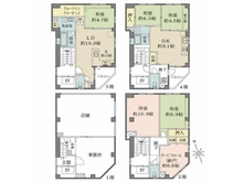 【神奈川県/川崎市川崎区大師町】神奈川県川崎市川崎区大師町 一戸建て 間取り図