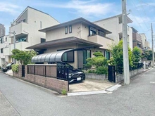 【神奈川県/川崎市幸区塚越】神奈川県川崎市幸区塚越1丁目 一戸建て 外観：住友林業施工のゆとりある2階建てです。