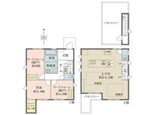 【東京都/新宿区山吹町】東京都新宿区山吹町 一戸建て 間取り図