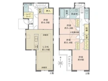 【東京都/練馬区石神井台】東京都練馬区石神井台8丁目 一戸建て 間取り図
