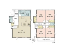 【埼玉県/さいたま市見沼区大字蓮沼】埼玉県さいたま市見沼区大字蓮沼 一戸建て 間取り図