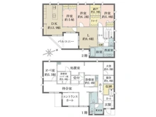 【東京都/昭島市中神町】東京都昭島市中神町 一戸建て 間取り図