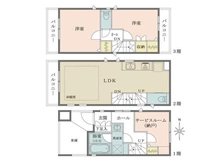 【東京都/荒川区西尾久】東京都荒川区西尾久7丁目 一戸建て 間取り図