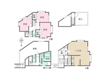 【東京都/大田区南馬込】東京都大田区南馬込1丁目 一戸建て 間取り図
