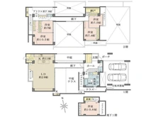 【愛知県/名古屋市瑞穂区松栄町】愛知県名古屋市瑞穂区松栄町1丁目 一戸建て 間取り図