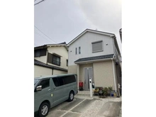 【愛知県/名古屋市西区平中町】愛知県名古屋市西区平中町 一戸建て 外観：2018年4月築・木造2階建。土地面積はゆとりある約61.57坪(203.55平米)の広さです。