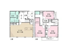 【愛知県/名古屋市中村区横井】愛知県名古屋市中村区横井1丁目 一戸建て 間取り図