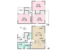 【京都府/京都市西京区大枝東長町】京都府京都市西京区大枝東長町 一戸建て 間取り図