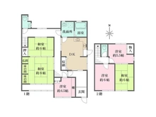 【京都府/宇治市木幡】京都府宇治市木幡南端 一戸建て 間取り図