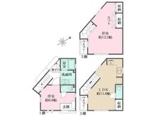 【東京都/江東区亀戸】東京都江東区亀戸9丁目 一戸建て 間取り図