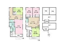【兵庫県/尼崎市北竹谷町】兵庫県尼崎市北竹谷町2丁目 一戸建て 間取り図