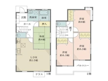 【千葉県/千葉市中央区矢作町】千葉県千葉市中央区矢作町 一戸建て 間取り図