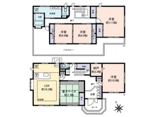 【埼玉県/さいたま市浦和区岸町】さいたま市浦和区岸町3丁目 中古一戸建て 間取り図