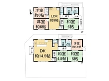 【千葉県/流山市木】流山市木1丁目 中古一戸建て 間取り図
