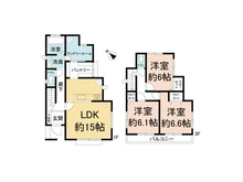 【千葉県/松戸市日暮】松戸市日暮7丁目 中古一戸建て 間取り図