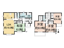 【千葉県/我孫子市天王台】我孫子市天王台3丁目 中古一戸建て 間取り図