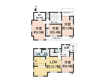 【千葉県/松戸市稔台】松戸市稔台3丁目 中古一戸建て 間取り図
