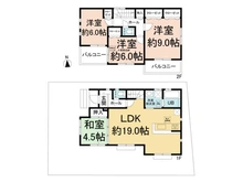 【千葉県/柏市南逆井】柏市南逆井2丁目 中古一戸建て 間取り図