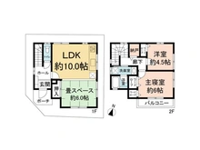 【千葉県/松戸市小金清志町】松戸市小金清志町3丁目 中古一戸建て 間取り図