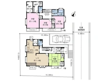 【千葉県/船橋市藤原】船橋市藤原8丁目 中古一戸建て 間取り図
