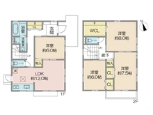 【千葉県/船橋市前貝塚町】船橋市前貝塚町 中古一戸建て 間取り図