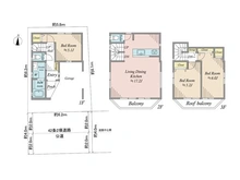 【東京都/豊島区千川】豊島区千川2丁目 中古一戸建て 間取り図