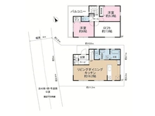 【神奈川県/藤沢市鵠沼海岸】藤沢市鵠沼海岸5丁目 中古一戸建て 間取り図