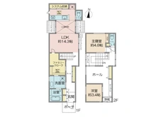 【東京都/中野区白鷺】中野区白鷺2丁目 中古一戸建て 間取り図