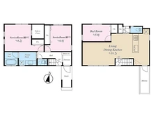 【東京都/世田谷区松原】世田谷区松原4丁目 中古一戸建て 間取り図
