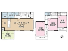 【神奈川県/横浜市戸塚区川上町】横浜市戸塚区川上町 中古一戸建て 間取り図