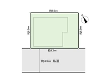 【千葉県/市川市大和田】市川市大和田3丁目 中古一戸建て 土地面積64.93ｍ2・前面道路：南西側幅員約4.5ｍ・敷地間口約9.3ｍ