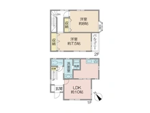 【千葉県/市川市大和田】市川市大和田3丁目 中古一戸建て 間取り図