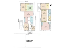 【東京都/江戸川区南篠崎町】江戸川区南篠崎町1丁目 中古一戸建て 間取り図