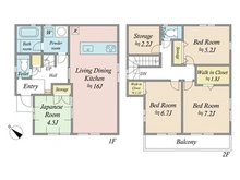 【埼玉県/和光市下新倉】和光市下新倉3丁目 中古一戸建て 間取り図