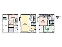 【東京都/足立区綾瀬】足立区綾瀬1丁目 中古一戸建て 間取り図