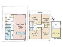 【神奈川県/川崎市川崎区桜本】川崎市川崎区桜本2丁目 中古一戸建て 間取り図