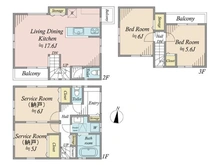 【東京都/練馬区石神井台】練馬区石神井台7丁目 中古一戸建て 間取り図