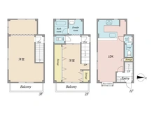 【東京都/荒川区東日暮里】荒川区東日暮里5丁目 中古一戸建て 間取り図