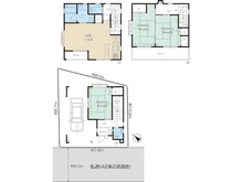 【東京都/荒川区東尾久】荒川区東尾久6丁目 中古一戸建て 間取り図