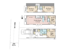 【東京都/北区豊島】北区豊島4丁目 中古一戸建て 間取り図