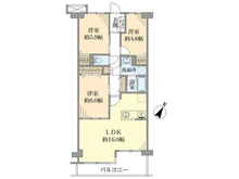 【埼玉県/さいたま市南区根岸】ベルクール南浦和 間取り図