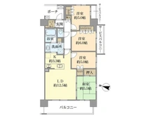 【千葉県/柏市千代田】レーベン柏クリスタルアイルソラテラス 間取り図