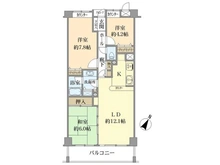 【千葉県/松戸市久保平賀】イトーピア小金公園 間取り図