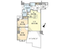 【東京都/板橋区小茂根】グランシティ　ル・ロワイヤル小竹向原 間取り図