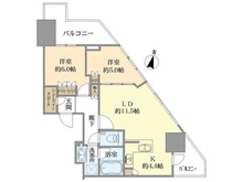 【東京都/豊島区東池袋】プラウドタワー東池袋ステーションアリーナ 間取り図