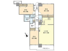 【東京都/町田市原町田】サウスフロントタワー町田 間取り図